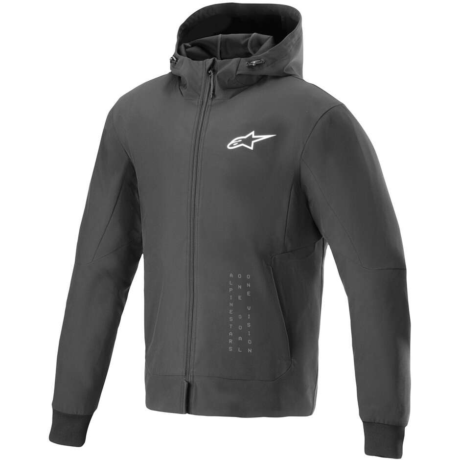 Alpinestars RADIUM TECH HOODIE Casual Sweatshirt Black White
