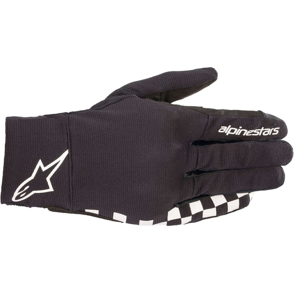 Alpinestars REEF Motorcycle Gloves Black White
