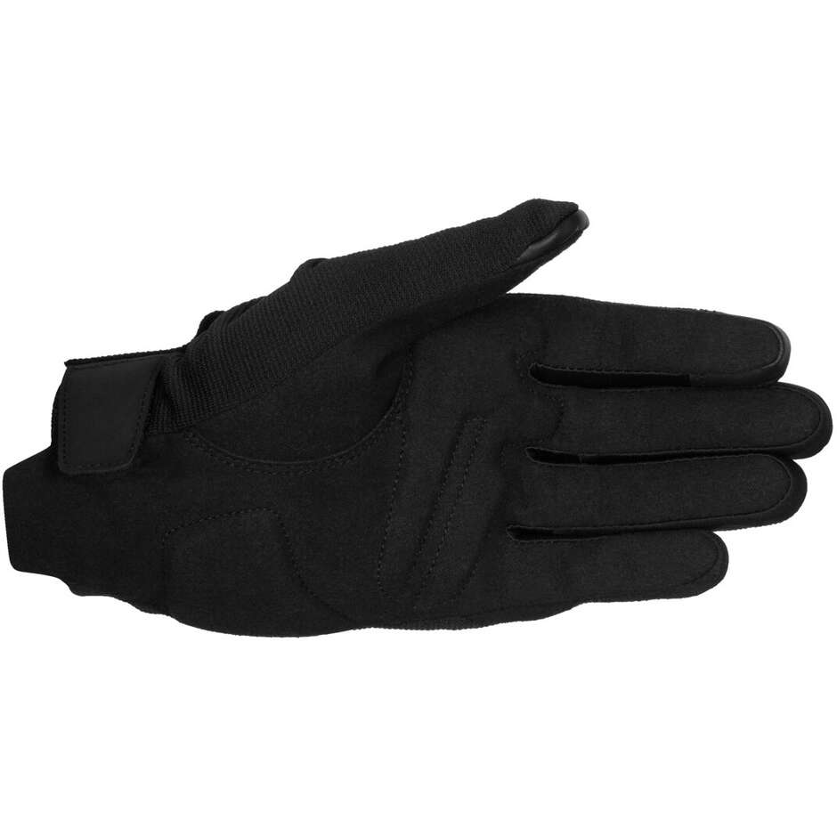 Alpinestars REEF V2 Textil-Motorradhandschuhe für Damen Schwarz Weiß