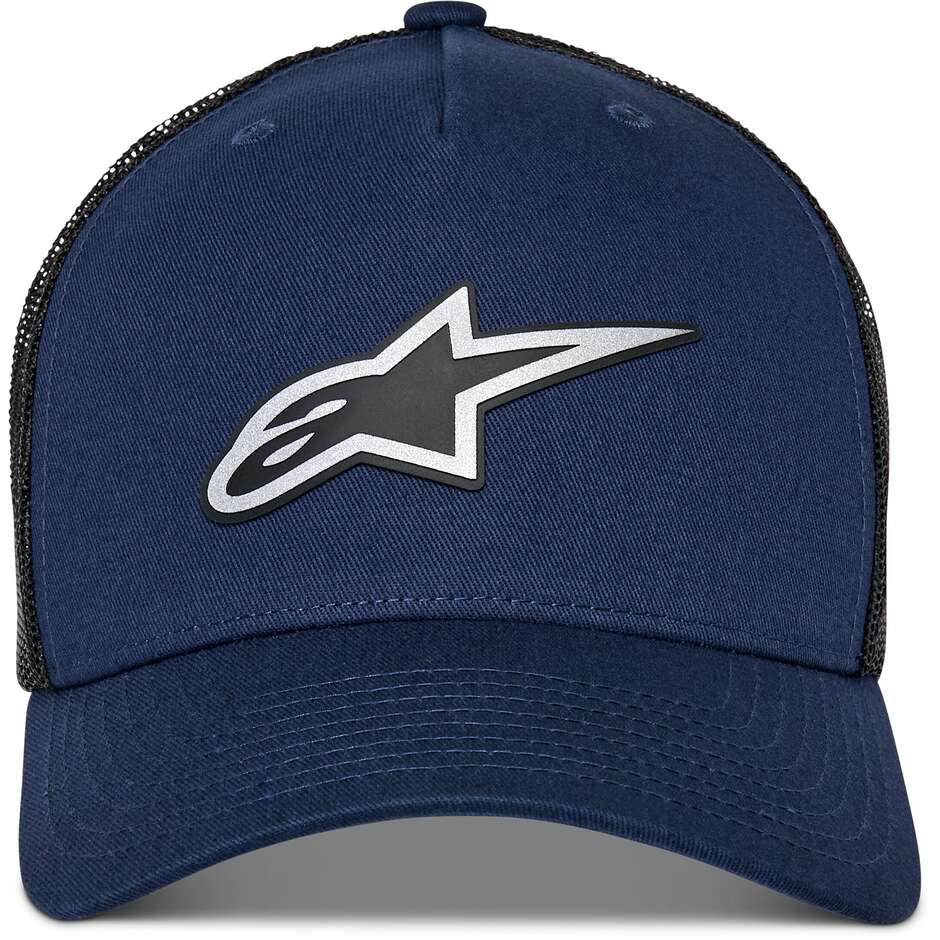 Alpinestars REFLECT AGELESS Trucker-Cap, Marineblau/Schwarz
