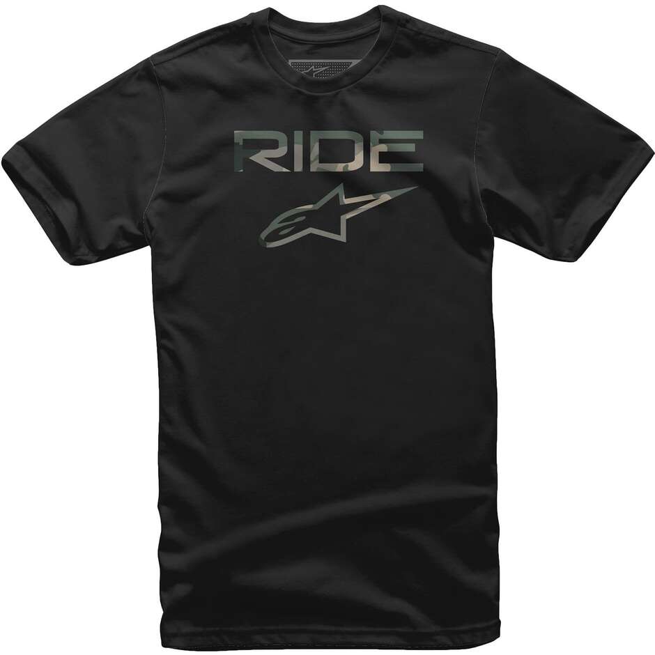 Alpinestars RIDE 2.0 CAMO Freizeit-T-Shirt Schwarz