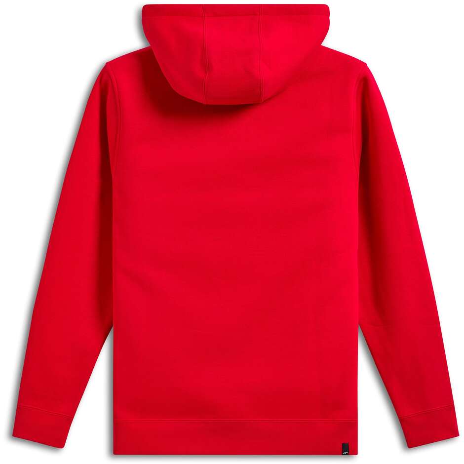 Alpinestars RIDE V3 Sweatshirt Rot/Gelb Warnweste/Schwarz