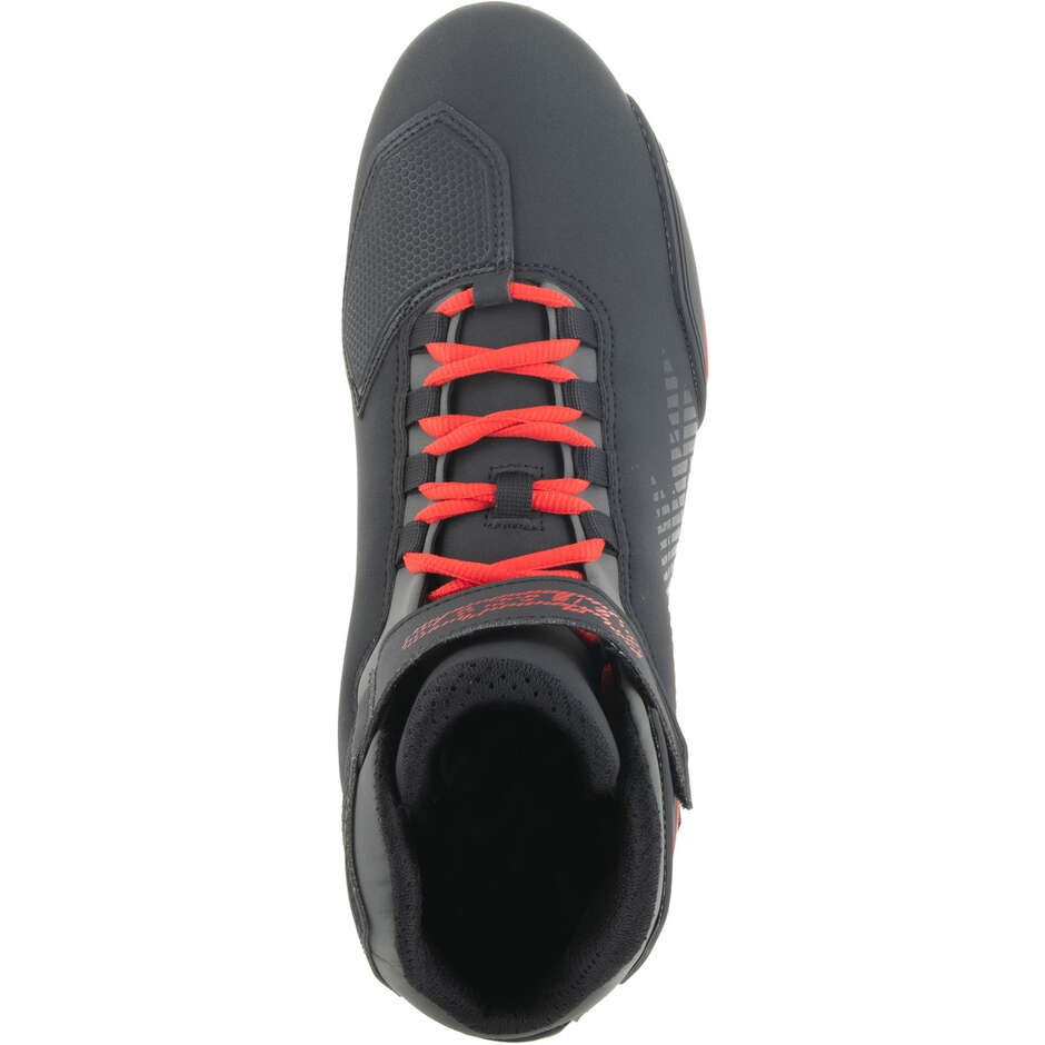 Alpinestars SEKTOR Motorradschuhe Schwarz Hellrot