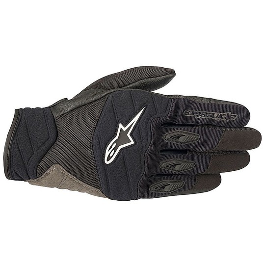 Alpinestars SHORE Fabric Motorcycle Gloves Black