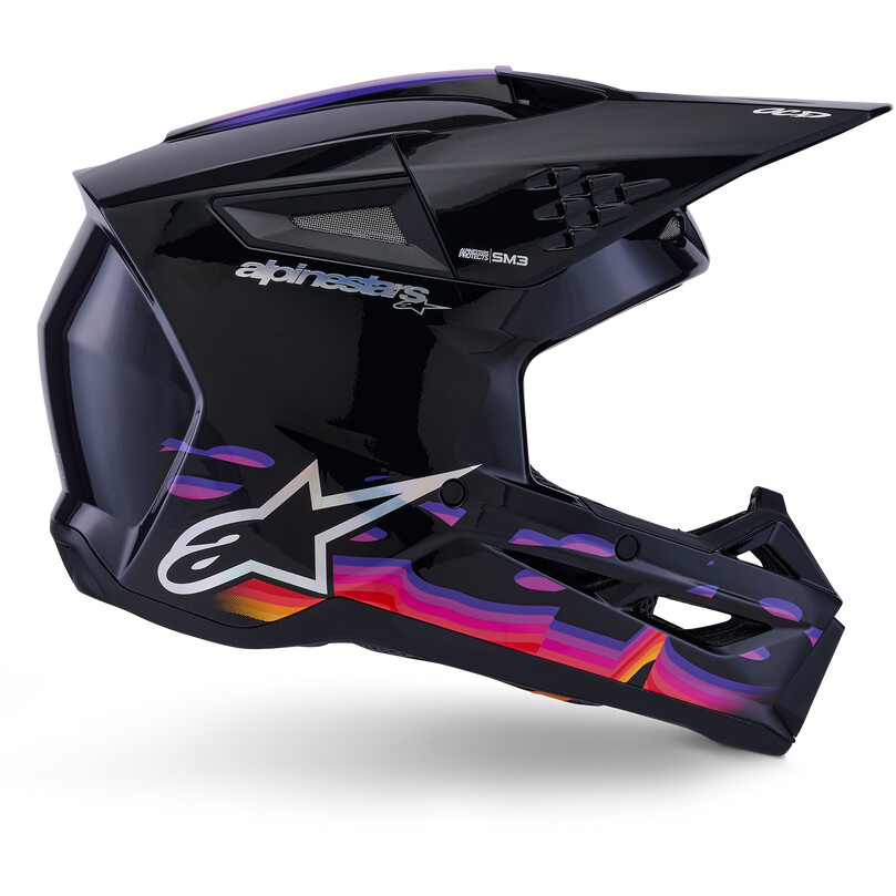Alpinestars SM3 Force ECE06 Motocross Enduro Helmet Gloss Black