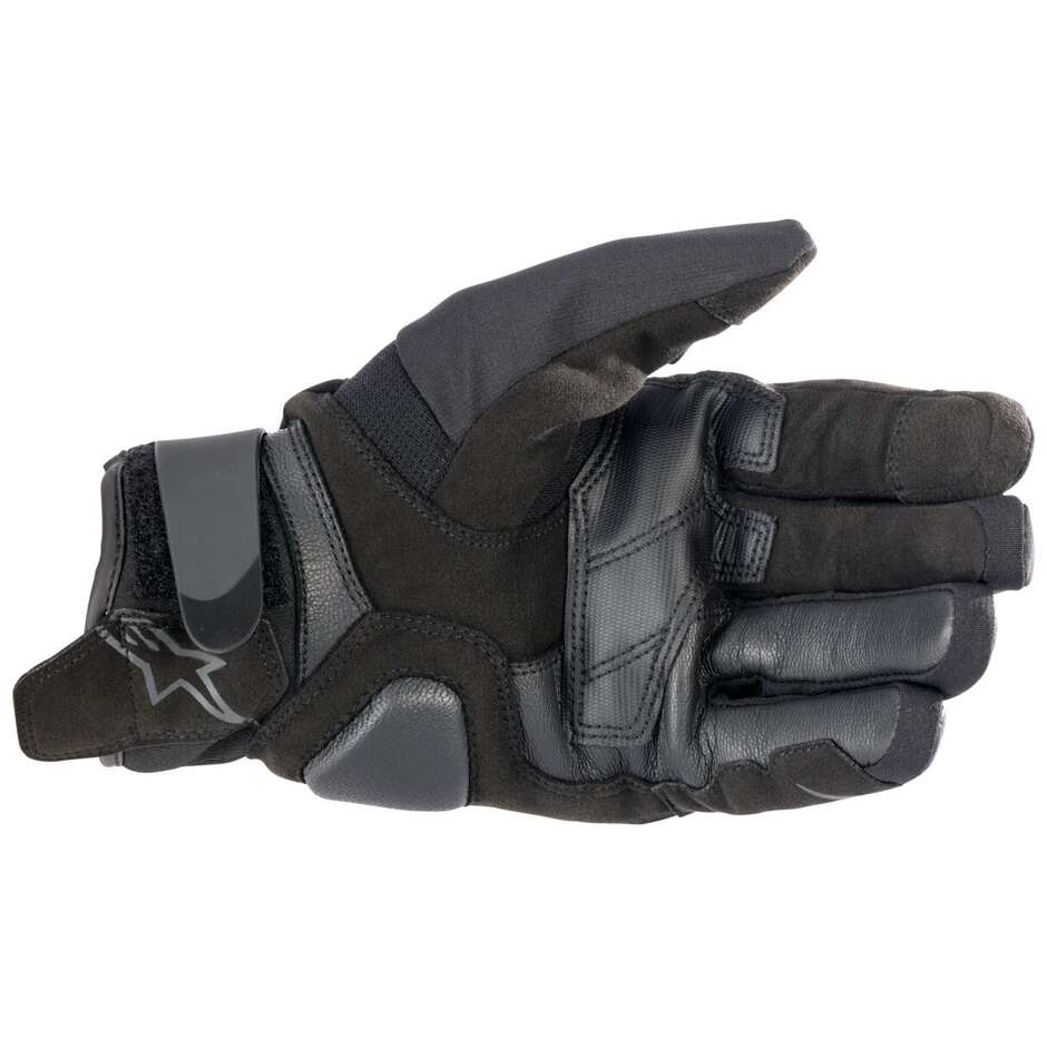 Alpinestars SMX-1 DRYSTAR Motorradhandschuhe Schwarz Schwarz