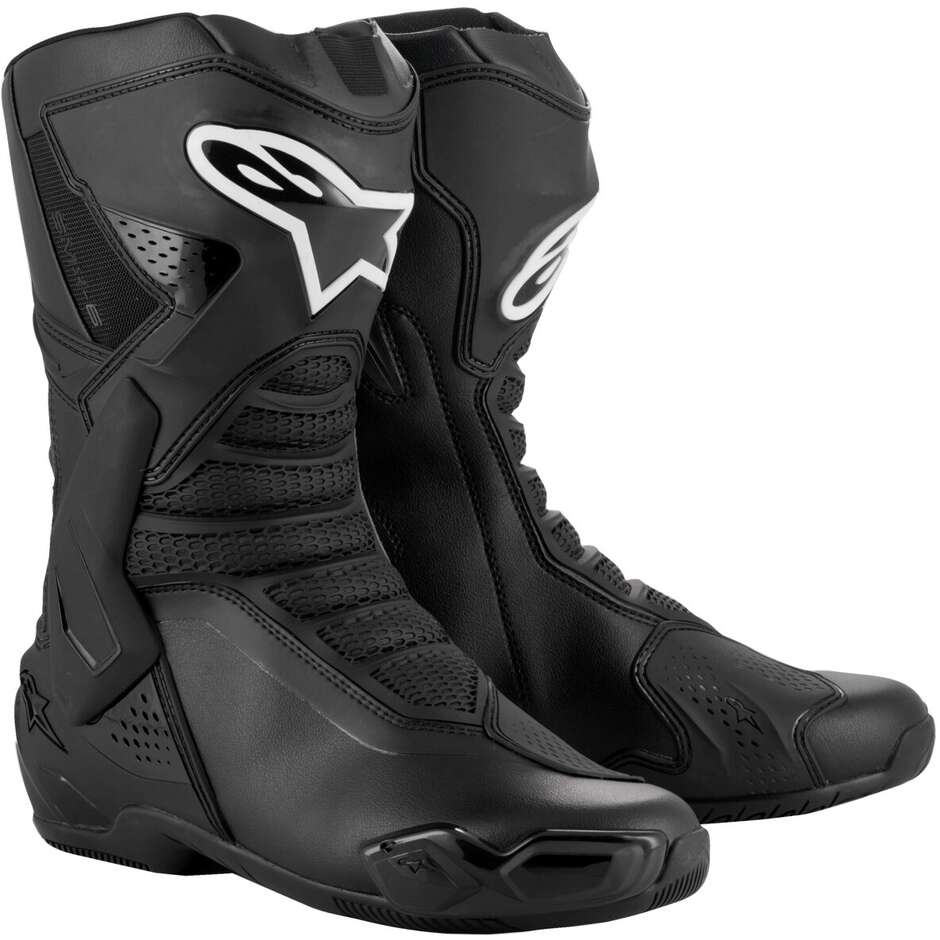 Alpinestars SMX-6 V3 Black Motorcycle Boots