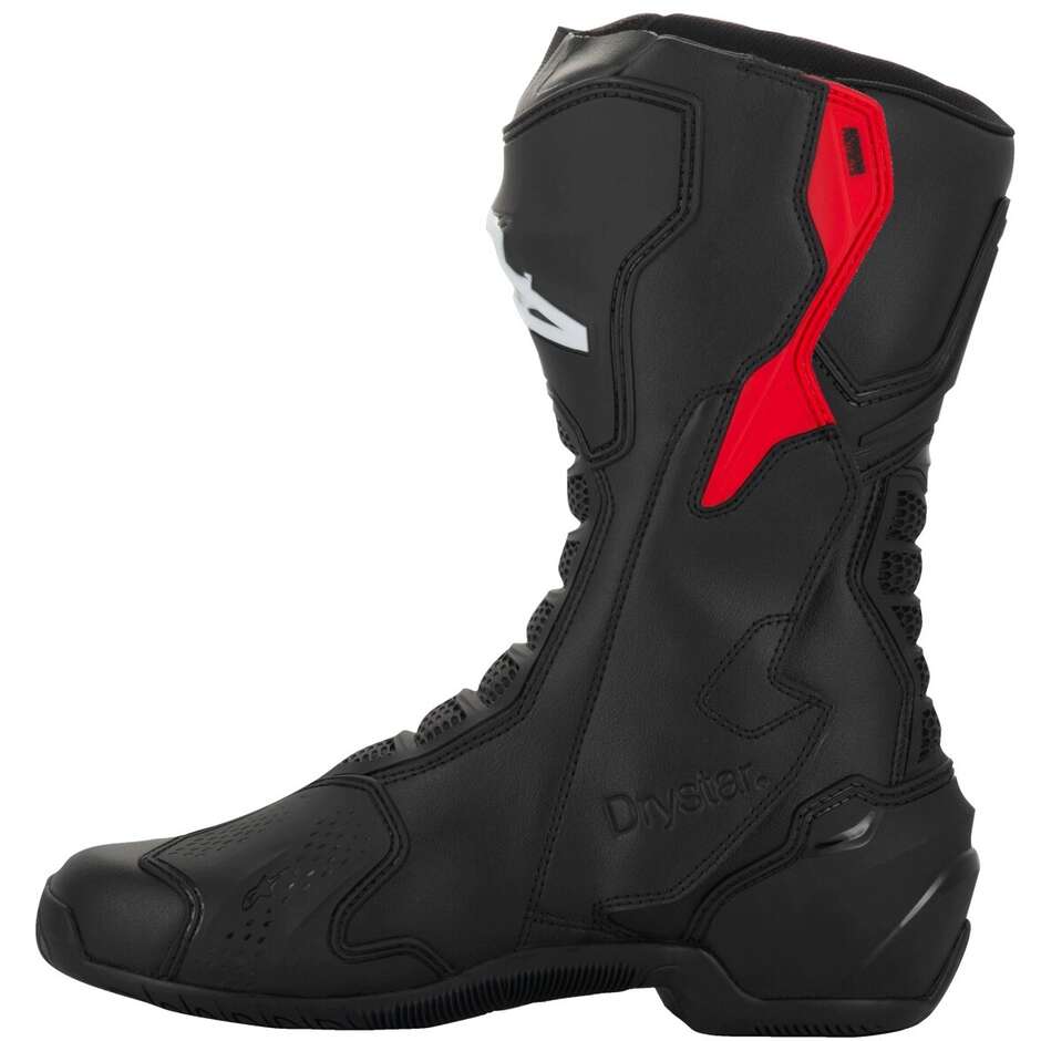 Alpinestars SMX-6 V3 DRYSTAR Motorradstiefel Schwarz Rot