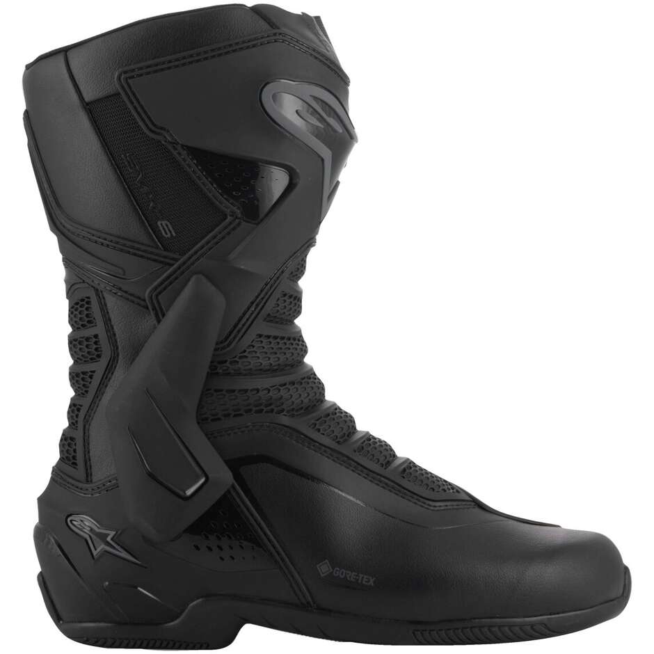 Alpinestars SMX-6 V3 GORE-TEX Motorcycle Boots Dark Black Grey