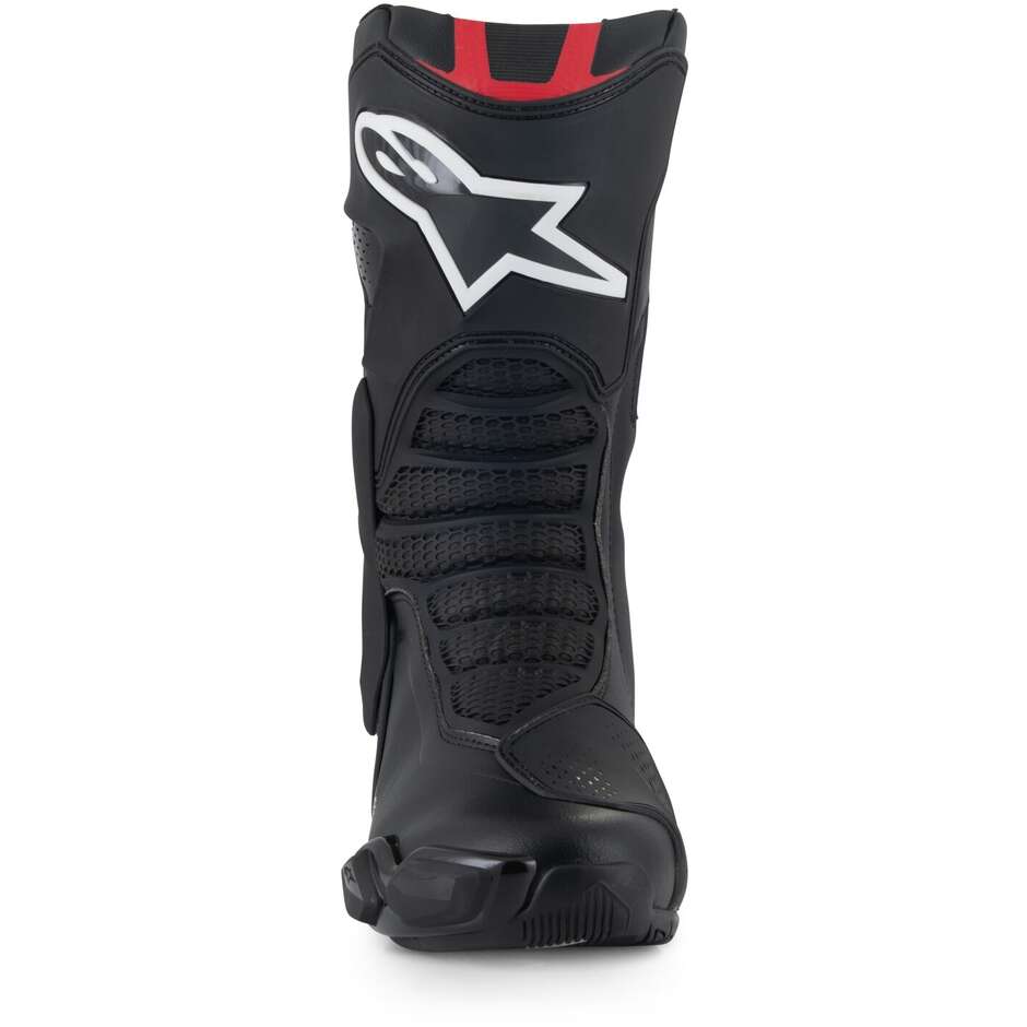 Alpinestars SMX-6 V3 Motorcycle Boots Black White Red