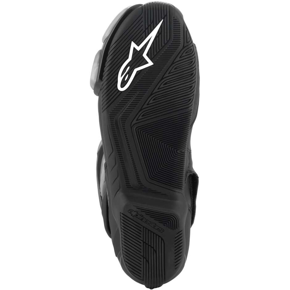 Alpinestars SMX-6 V3 Motorradstiefel Schwarz Silber Rot