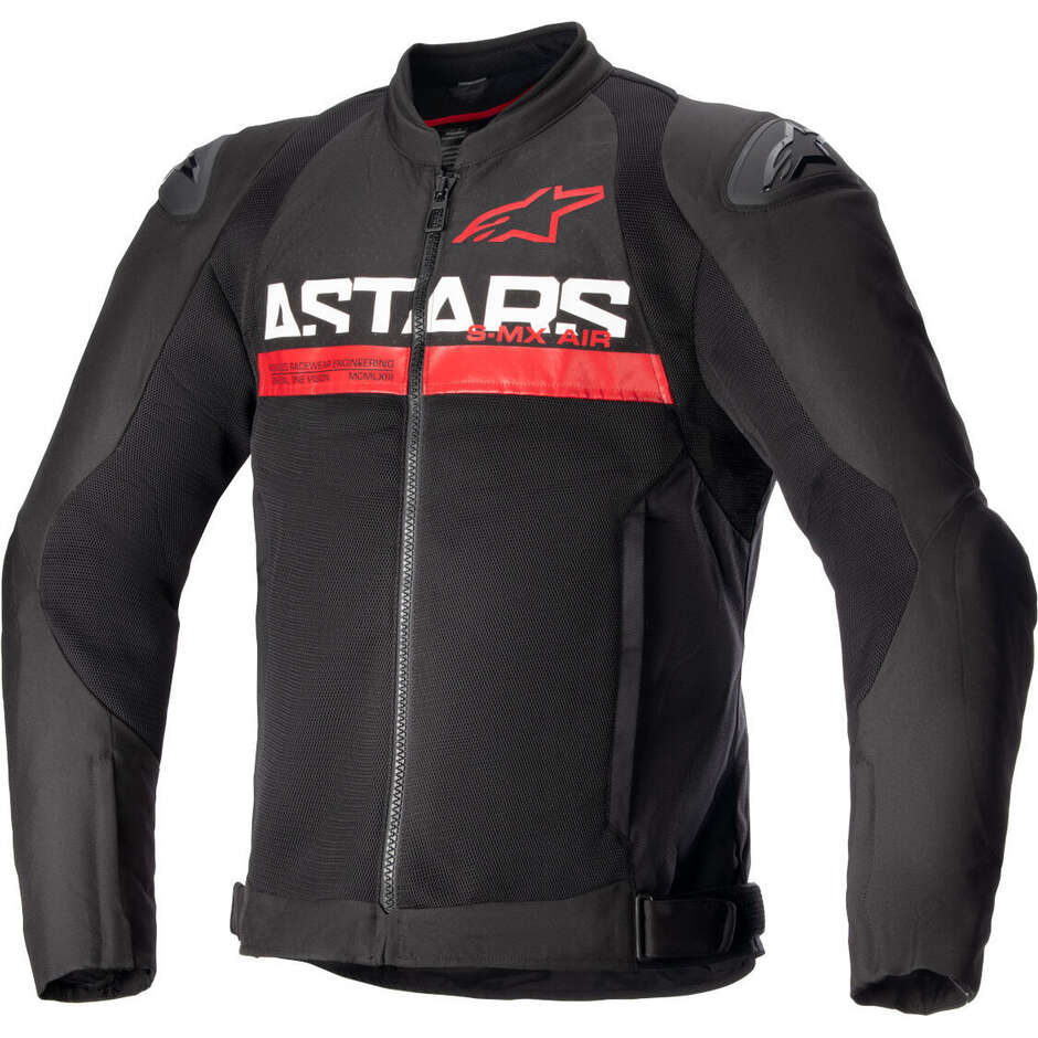 Alpinestars SMX AIR Perforated Motorcycle Jacket Red Black