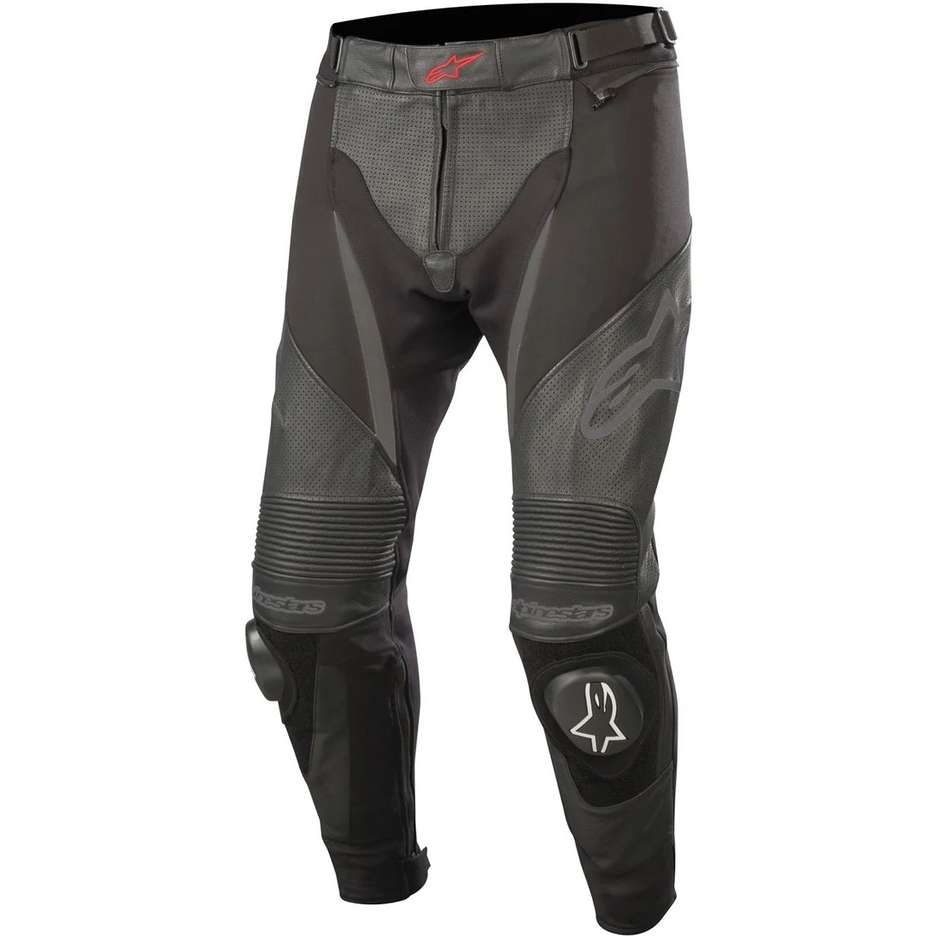 Alpinestars SP X Airflow Pants Black Leather Motorcycle Pants