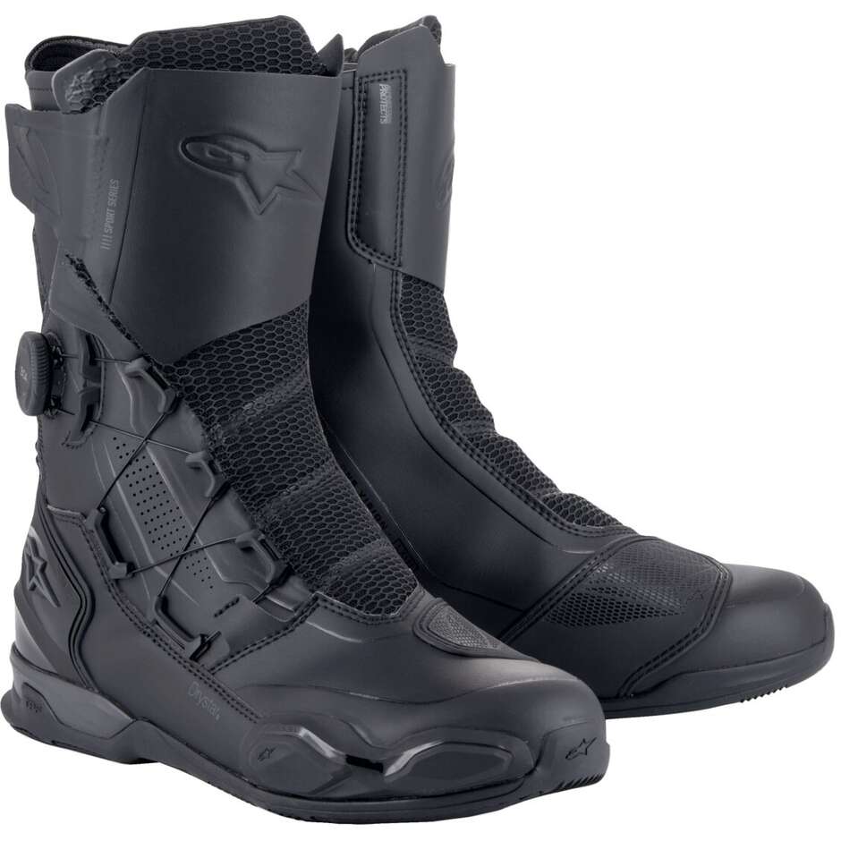 Alpinestars SP-X BOA DRYSTAR Motorcycle Boots Black Dark Grey