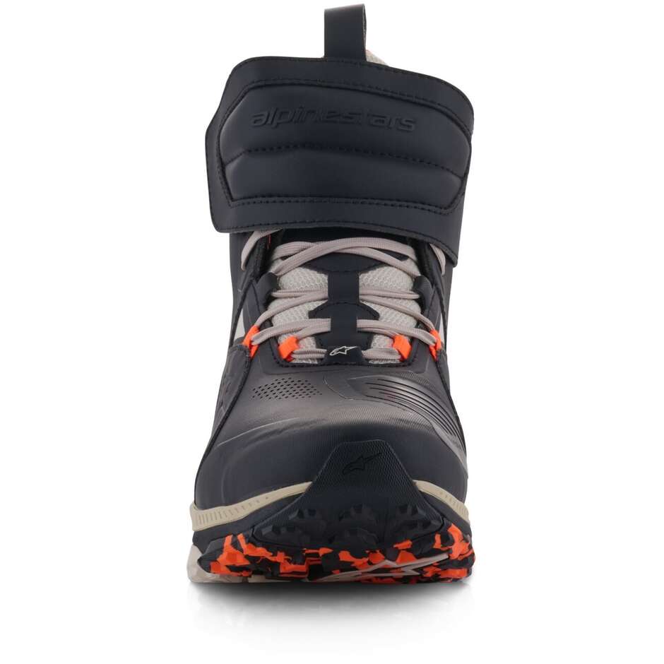 Alpinestars SPEEDSTREET Motorradschuhe Schwarz Almond HOT Orange