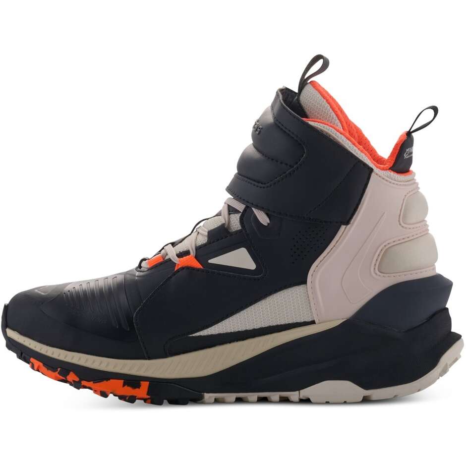 Alpinestars SPEEDSTREET Motorradschuhe Schwarz Almond HOT Orange