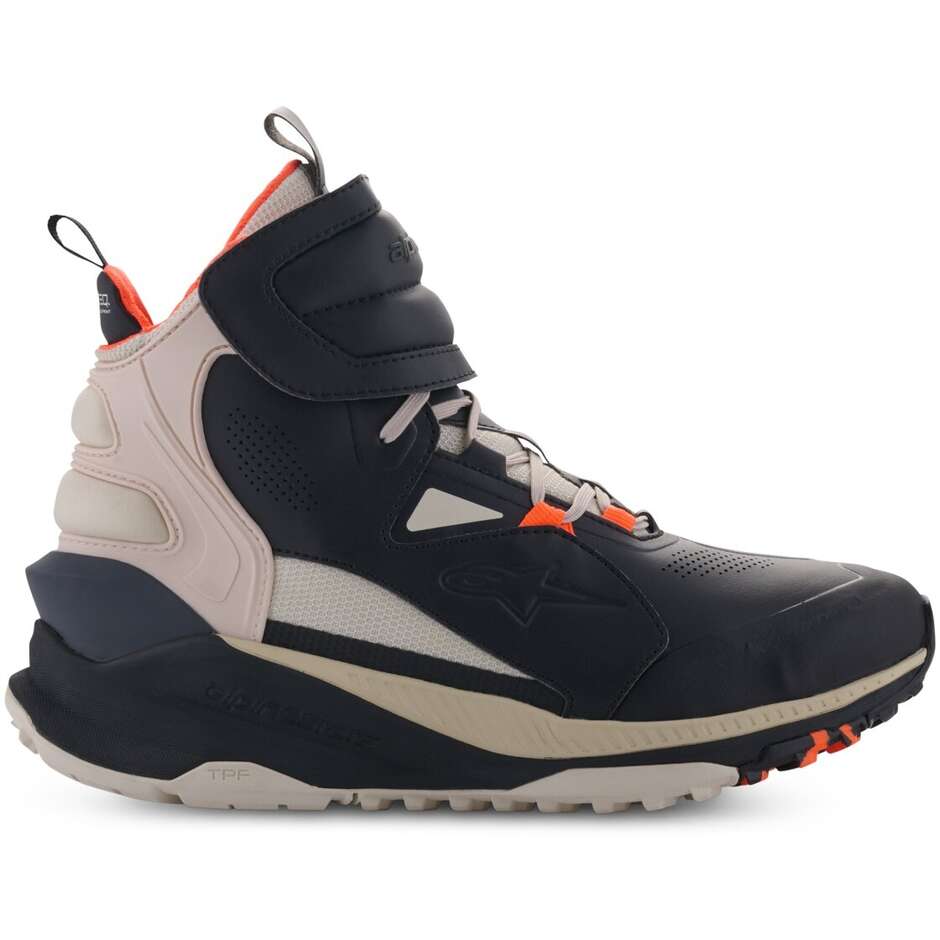 Alpinestars SPEEDSTREET Motorradschuhe Schwarz Almond HOT Orange