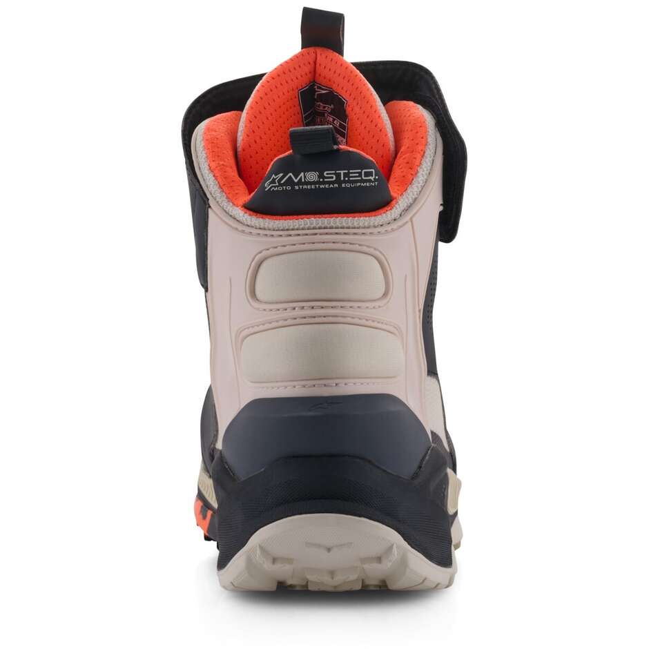Alpinestars SPEEDSTREET Motorradschuhe Schwarz Almond HOT Orange