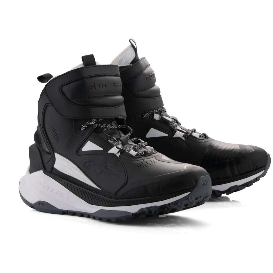 Alpinestars SPEEDSTREET Motorradschuhe Schwarz Weiß