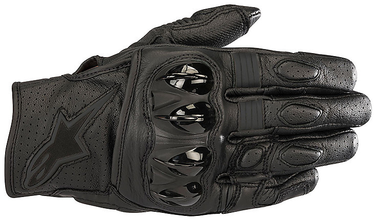 Alpinestars Sport Leather Motorcycle Gloves CELER v2 Black Red Fluo For  Sale Online 