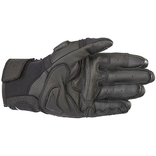 Alpinestars Sport Motorcycle Leather Gloves SP X Air CARBON v2 Black