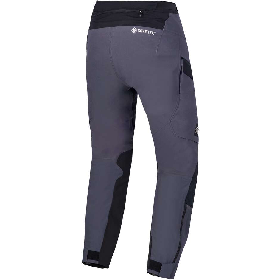 Alpinestars ST-7 V2 2L GORE-TEX Adventure Motorradhose Dunkelgrau Schwarz