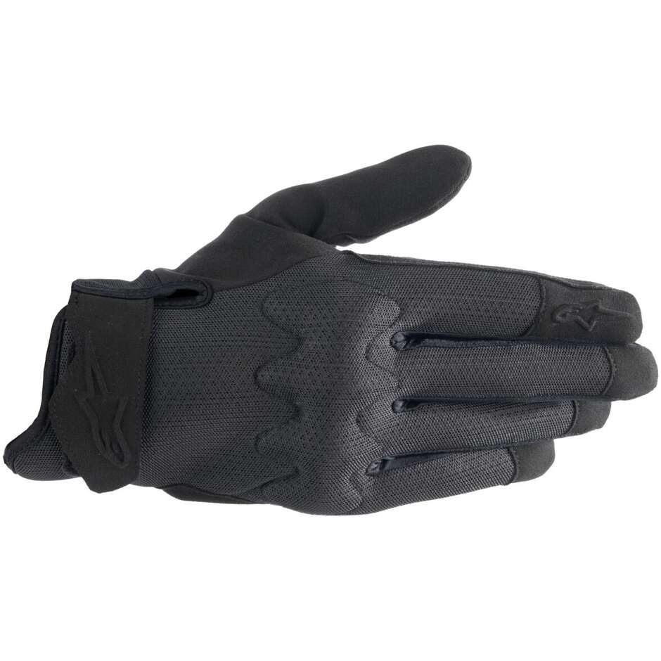 Alpinestars STATED AIR Motorcycle Gloves Black Black