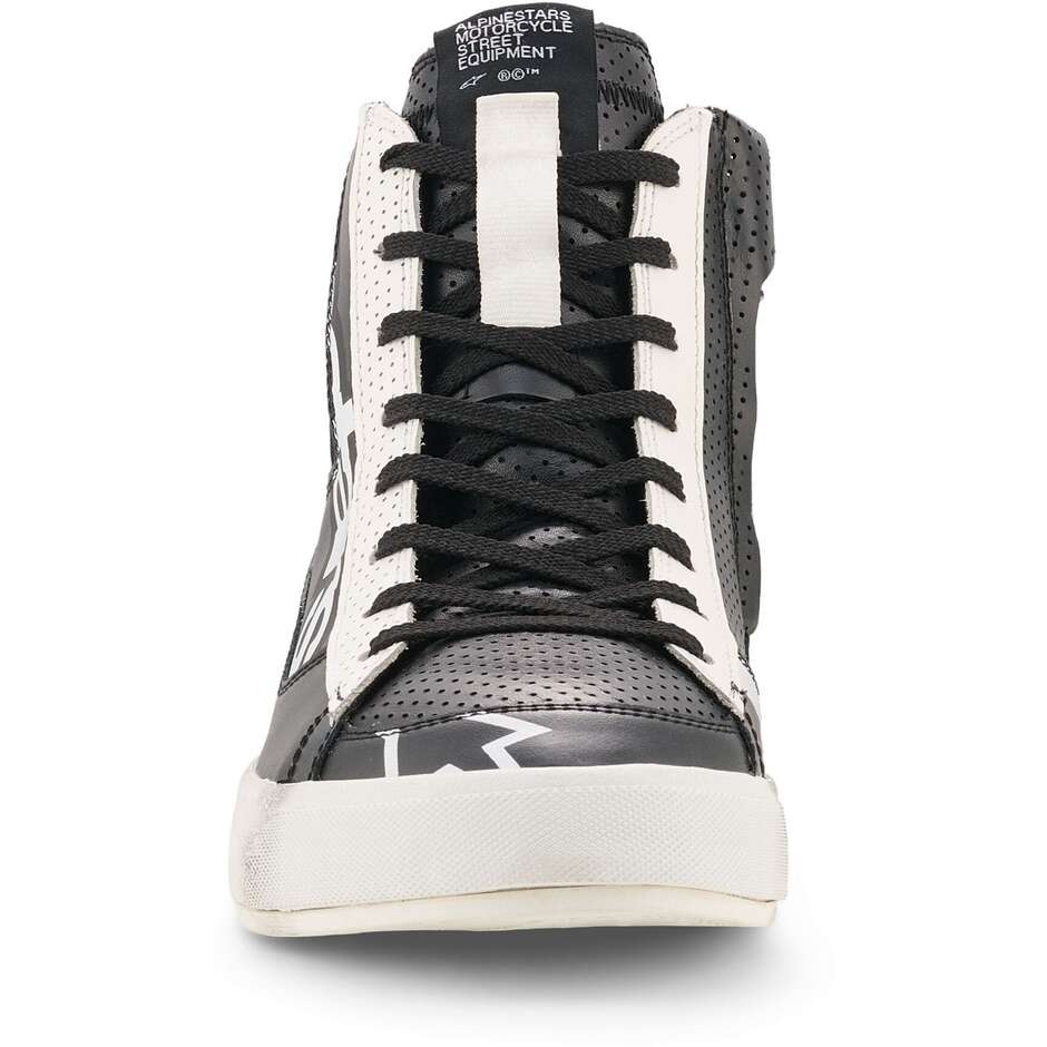 Alpinestars STATED FLAIR Motorcycle Shoes Black White