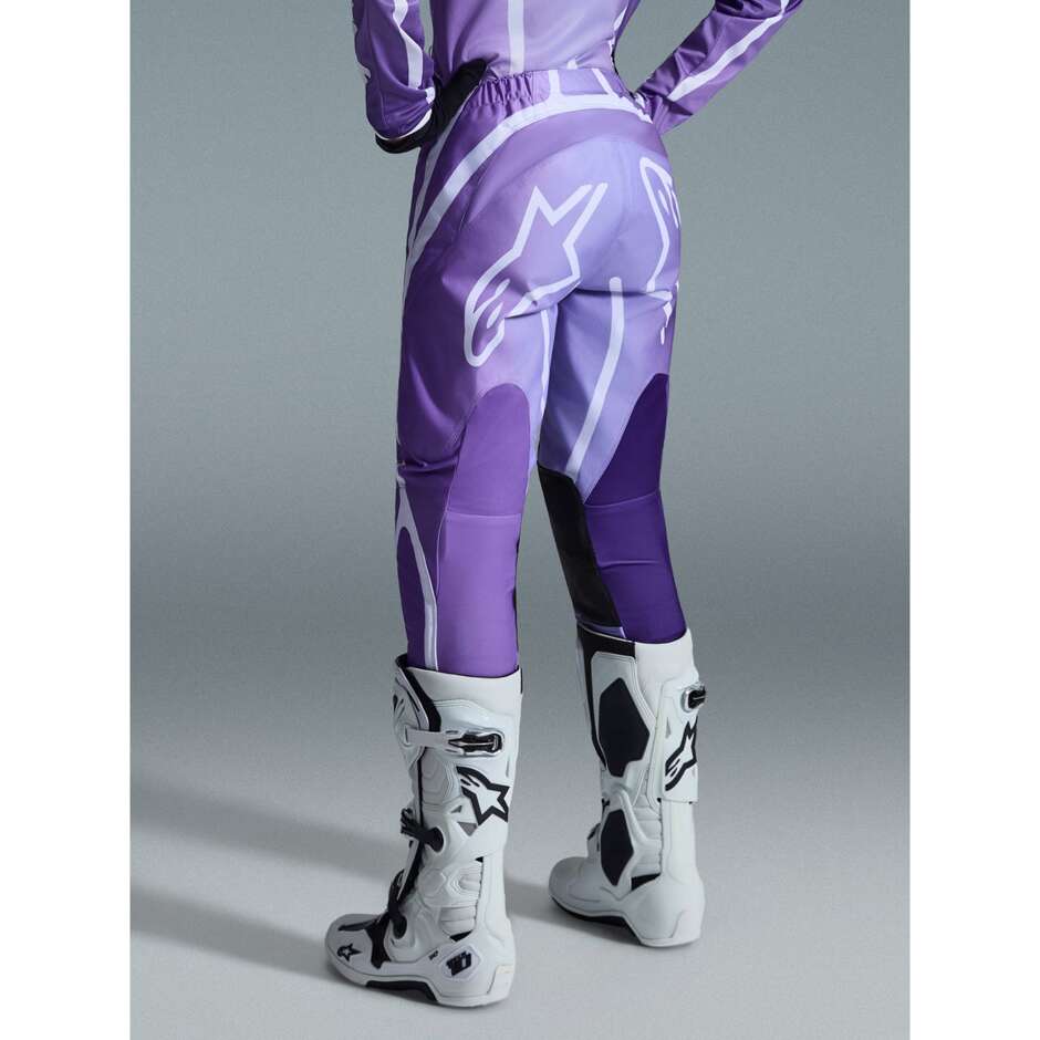 Alpinestars STELLA APEX FLUID Women's Cross Enduro Motorcycle Pants Purple White