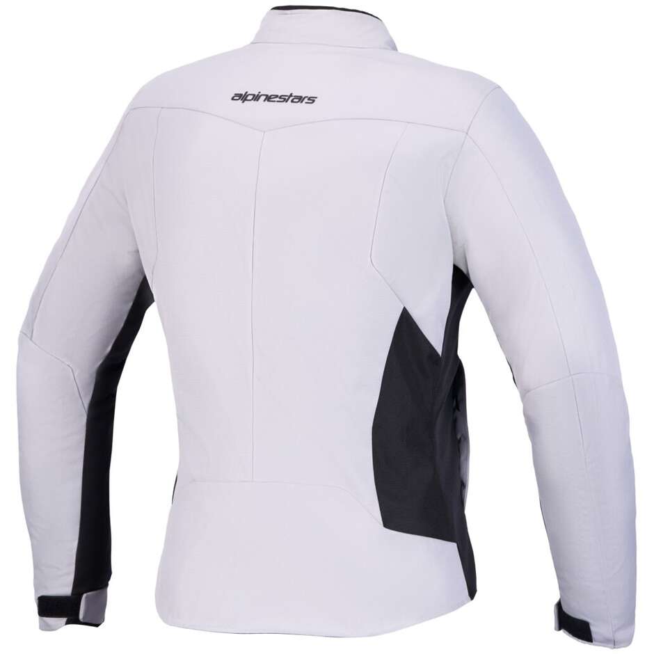 Alpinestars STELLA C-1 WP Damen-Motorradjacke, Eisgrau, Schwarz