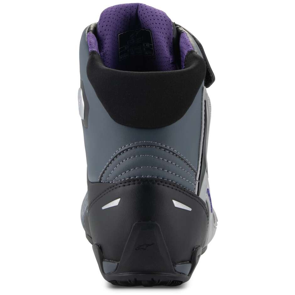 Alpinestars STELLA FASTER-4 Damen Motorradschuhe Schwarz Grau Lila