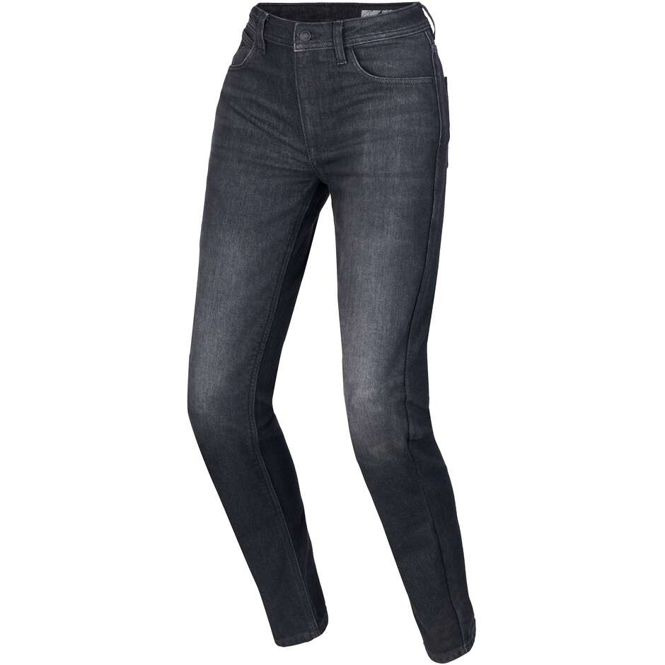 Alpinestars STELLA FLEX-AST 5 DENIM PANTS Women's Motorcycle Jeans Washed Black