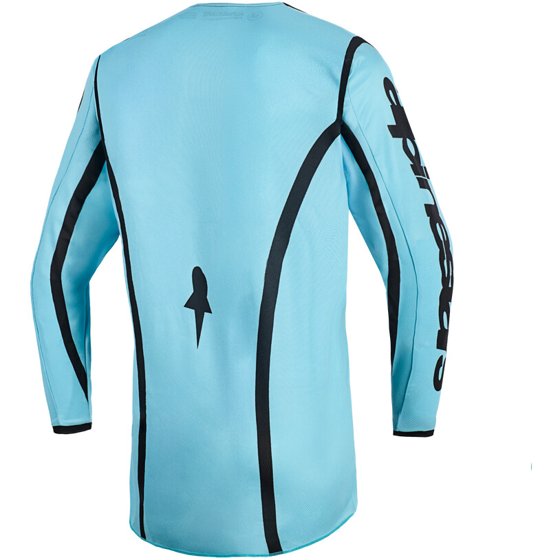 Alpinestars STELLA FLUID APEX Women's Cross Enduro Jersey, Black, Tropical