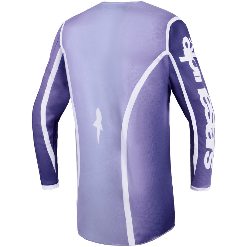 Alpinestars STELLA FLUID APEX Women's Cross Enduro Jersey White Purple