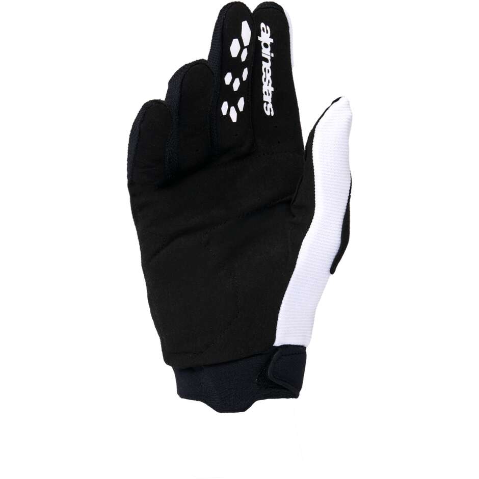 Alpinestars Stella Full Bore V2 Women's Motocross Enduro Gloves White Pink Fluorescent Black