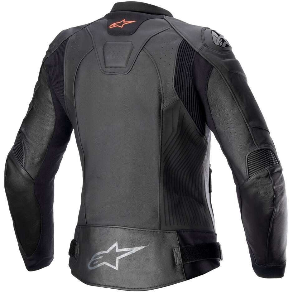 Alpinestars STELLA GP PLUS V4 Women's Leather Motorcycle Jacket Black Black