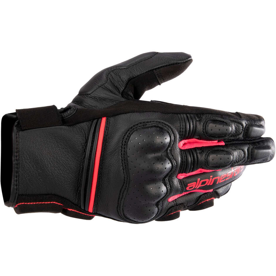 Alpinestars STELLA PHENOM Women's Motorcycle Gloves Black Diva Pink