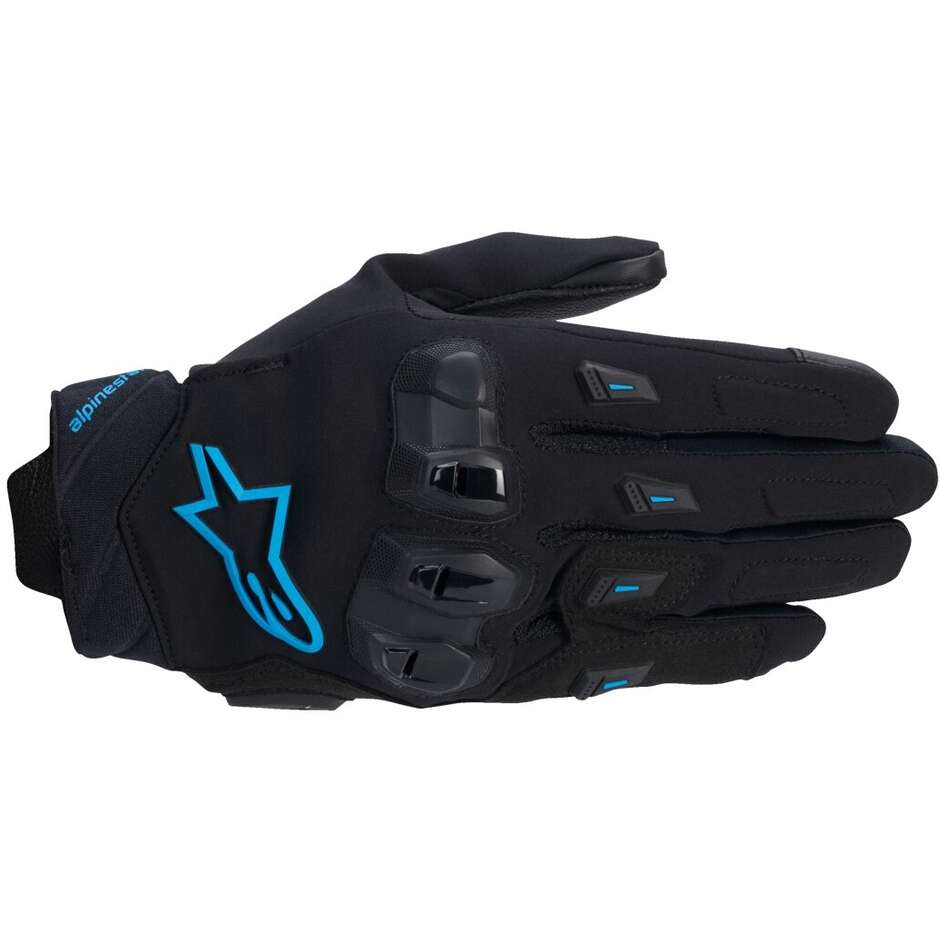 Alpinestars STELLA SP X 3 Women's Leather Motorcycle Gloves Black Blue