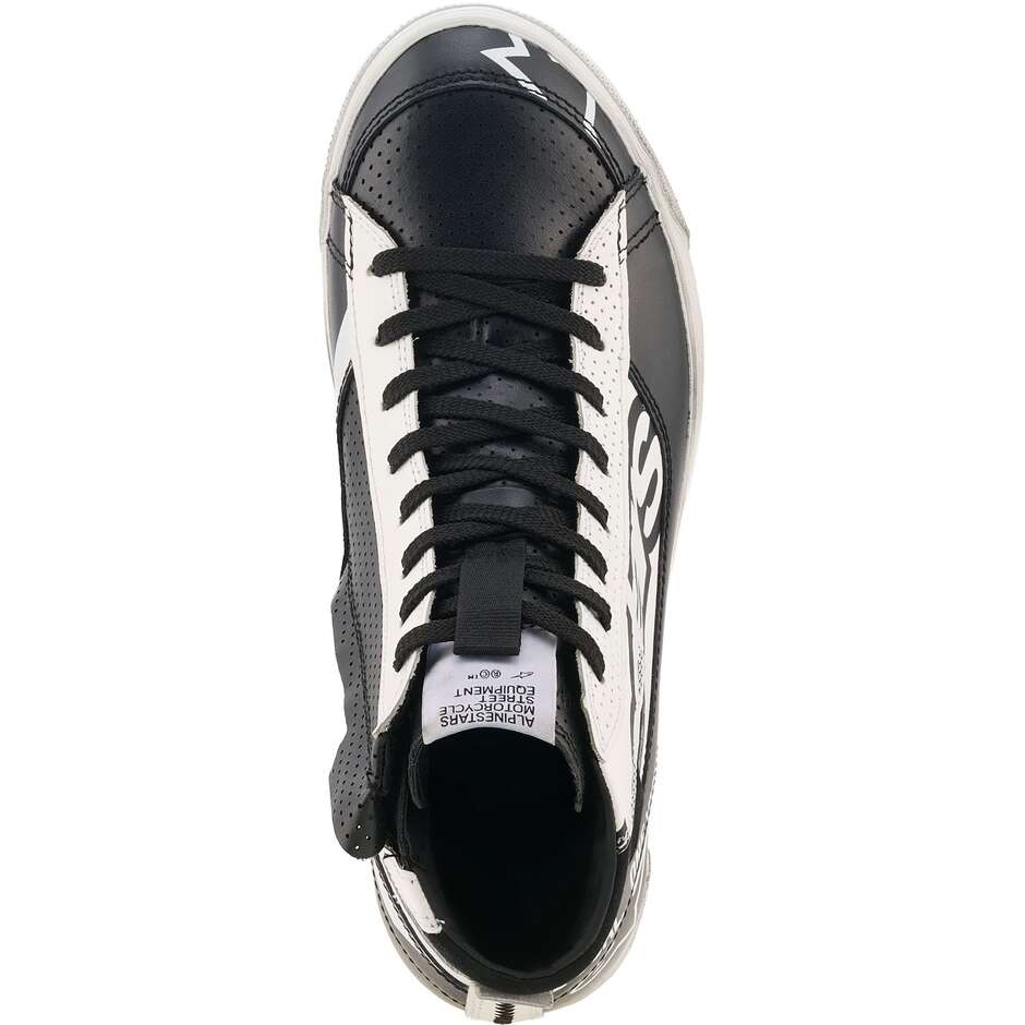 Alpinestars STELLA STATED FLAIR Damen-Motorradschuhe Schwarz Weiß