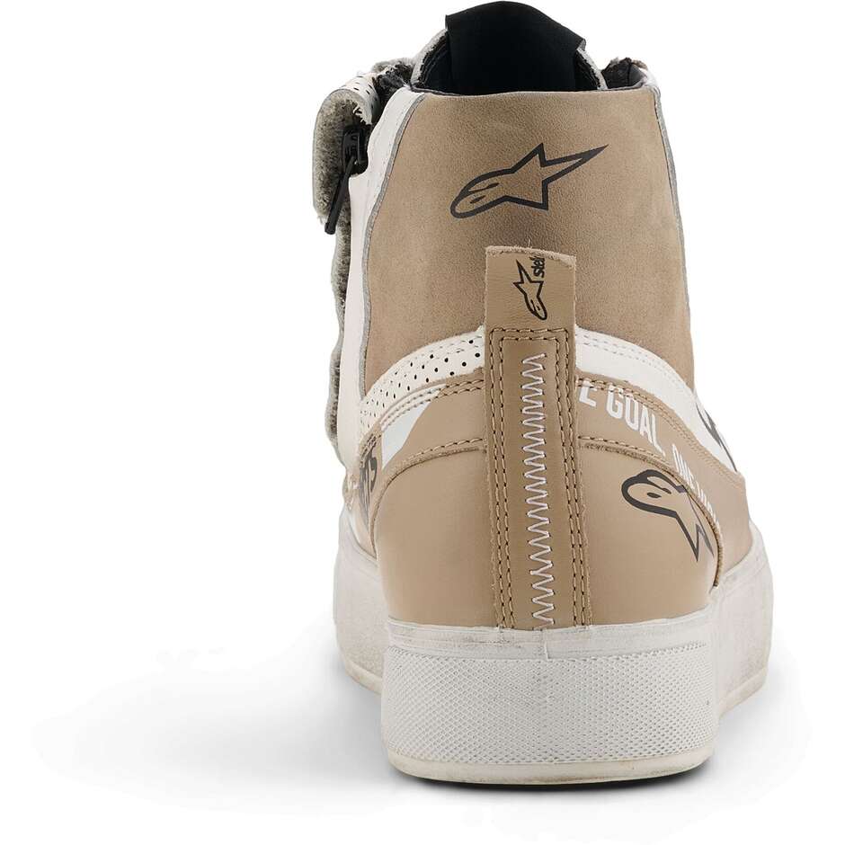 Alpinestars STELLA STATED FLAIR Damen-Motorradschuhe Weiß/Grau Warm
