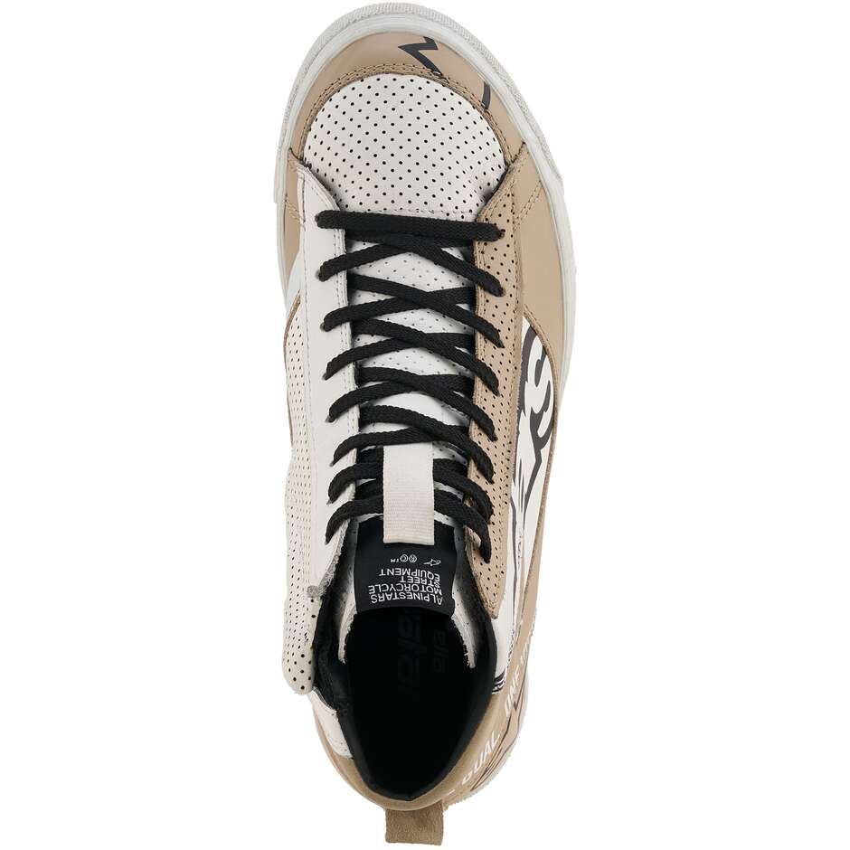 Alpinestars STELLA STATED FLAIR Damen-Motorradschuhe Weiß/Grau Warm