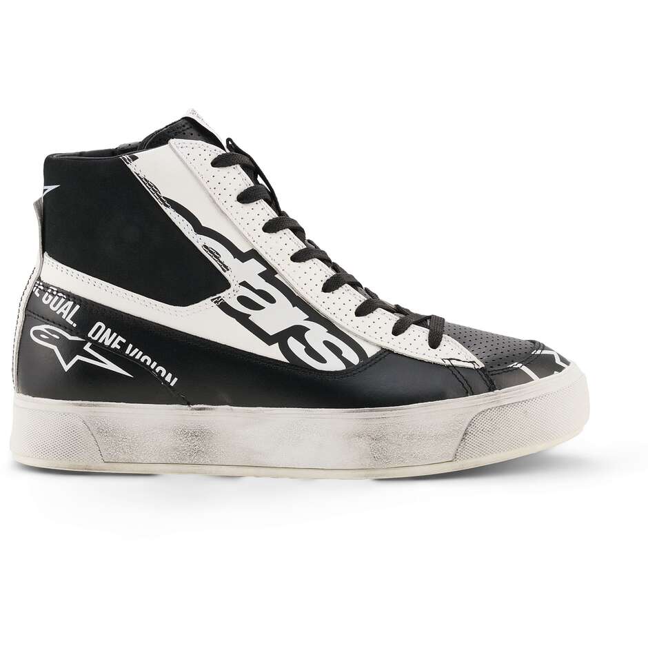Alpinestars STELLA STATED FLAIR Women's Motorcycle Shoes Black White