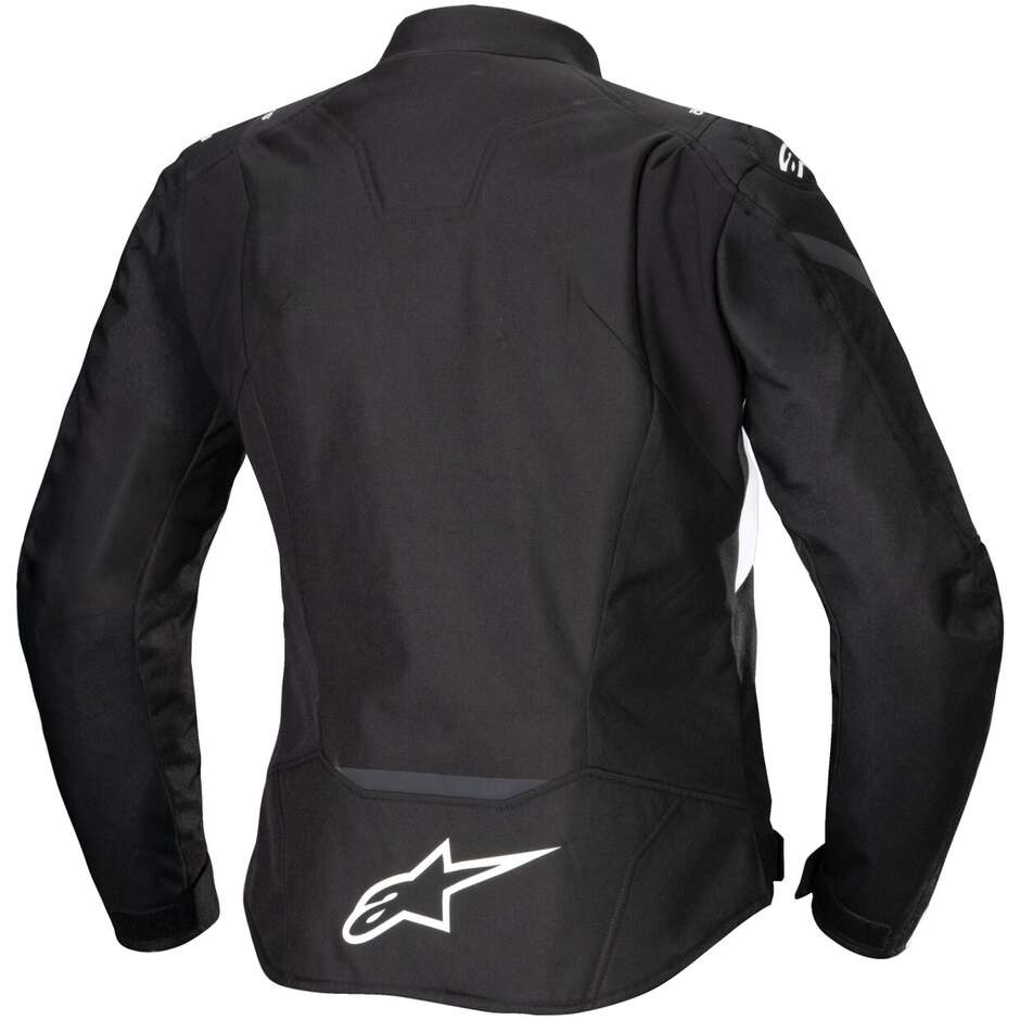 Alpinestars STELLA T-JAWS V4 WP Women's Fabric Motorcycle Jacket Black White