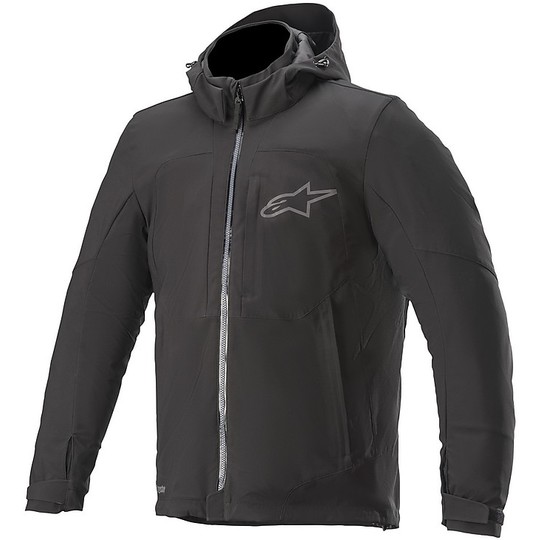 Alpinestars STRATOS v2 TechShell Drystar Black Casual Fabric Motorcycle Jacket