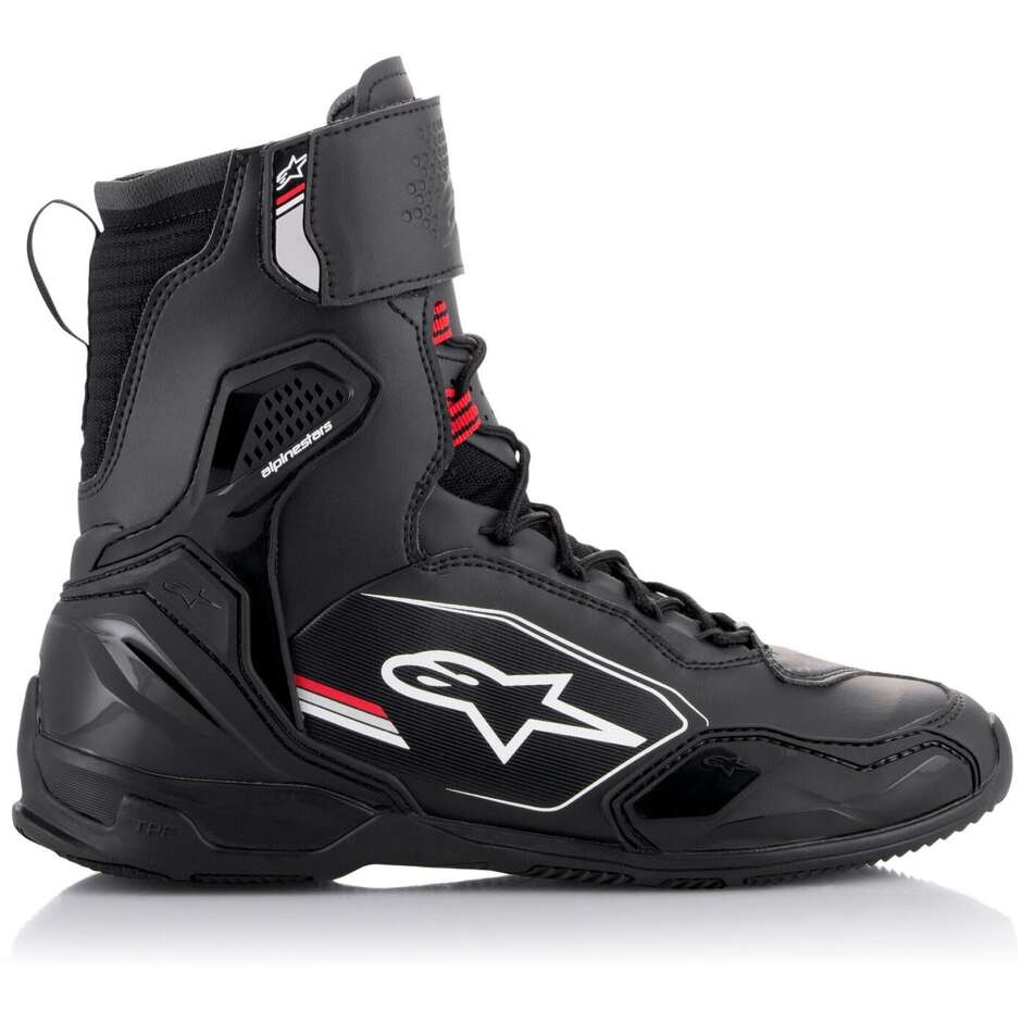 Alpinestars SUPERFASTER Motorcycle Shoes Red Black Gray Red