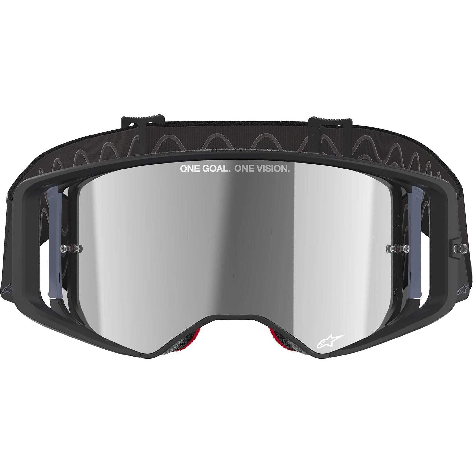 Alpinestars SUPERTECH CORP Helmet Mask Black Grey Mirror Silver For ...