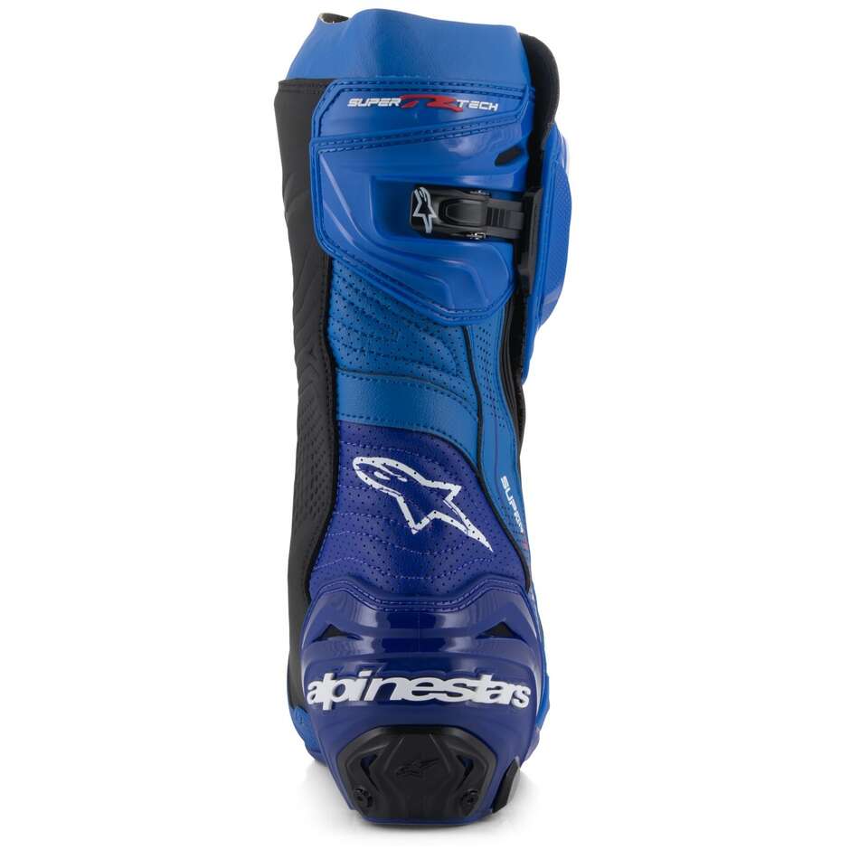 Alpinestars SUPERTECH R VENTED Motorcycle Boots Blue Black