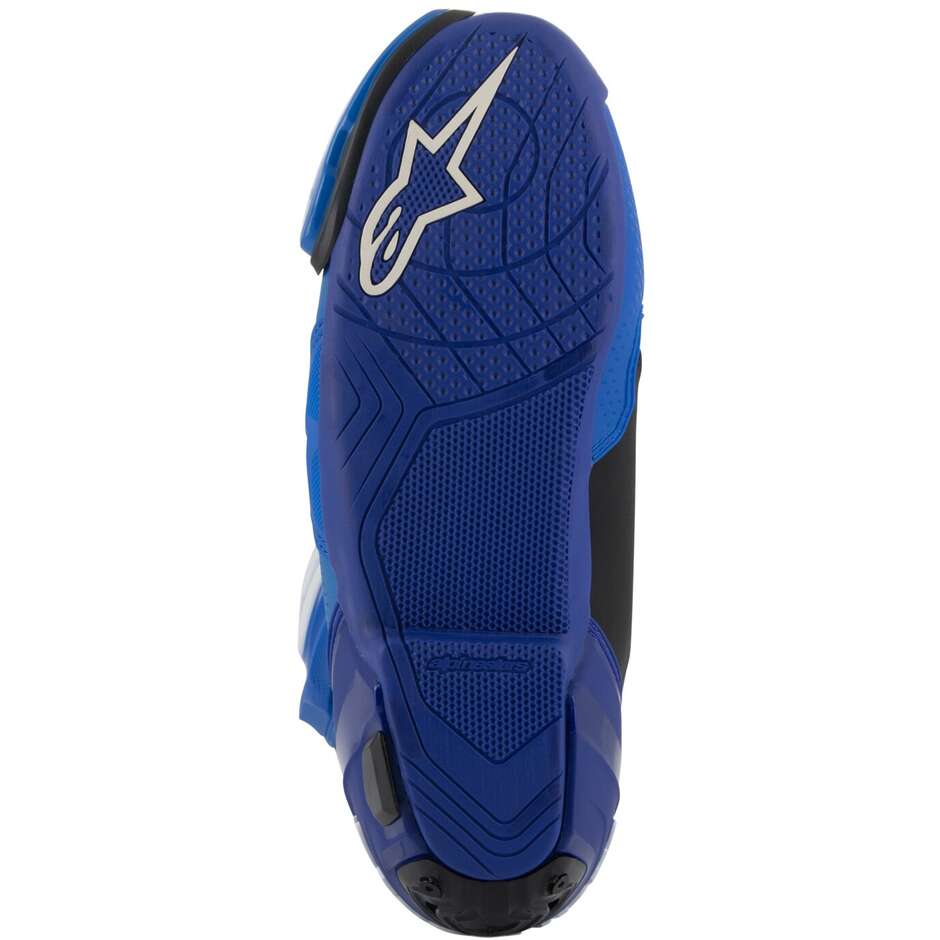 Alpinestars SUPERTECH R VENTED Motorcycle Boots Blue Black