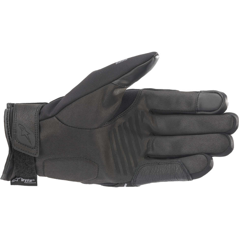 Alpinestars SYNCRO v2 Drystar Black Gray Fabric Motorcycle Gloves