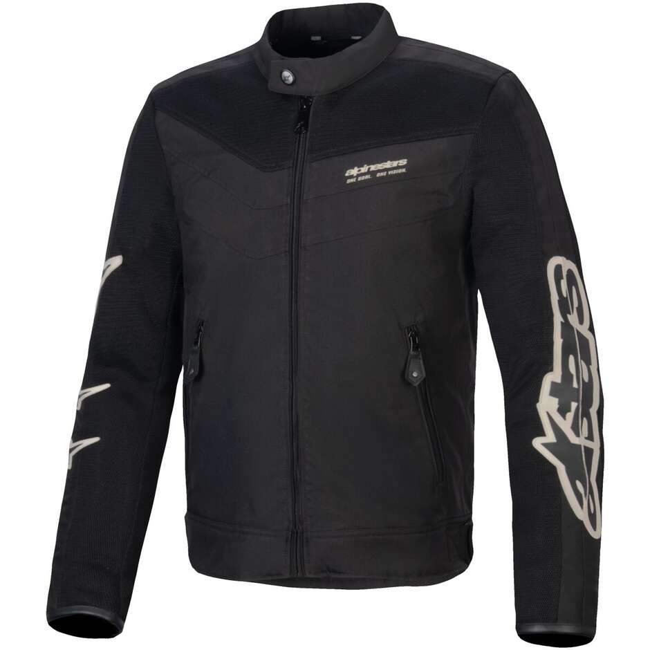 Alpinestars T-DYNO AIR Sommer Motorradjacke Schwarz Schwarz